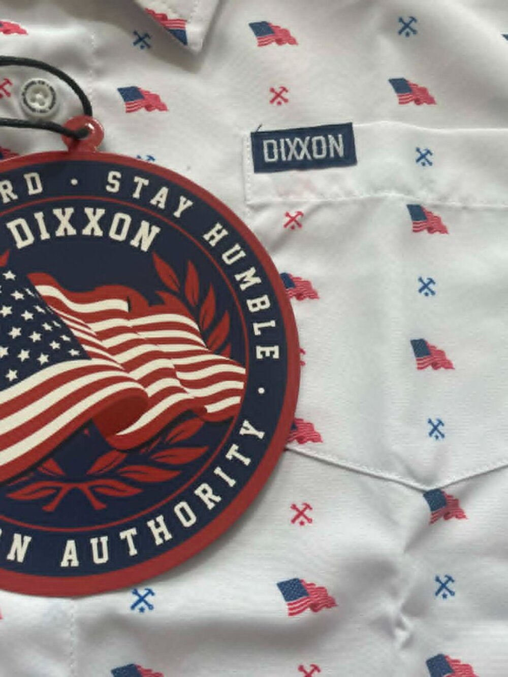 Flag "All American" Shirt by Dixxon Flannel Youth XL